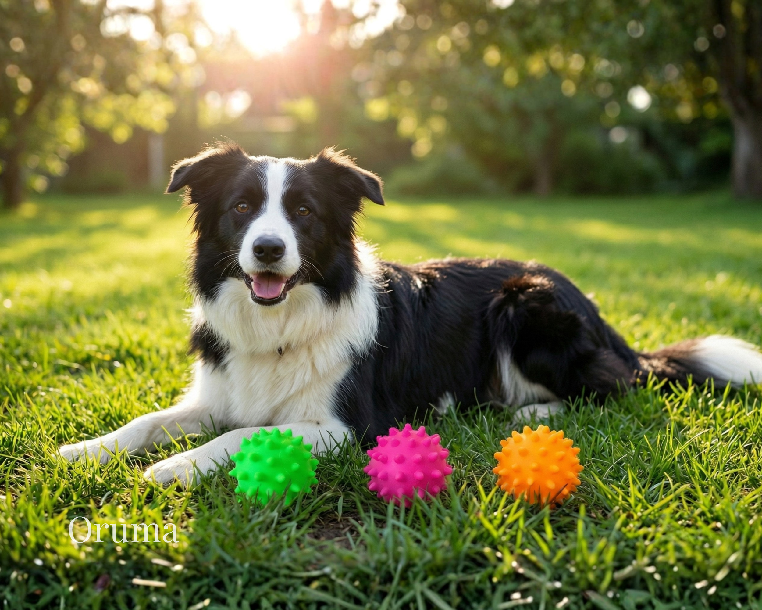 ORUMA | Pelota Perro (Púas) | Masticación