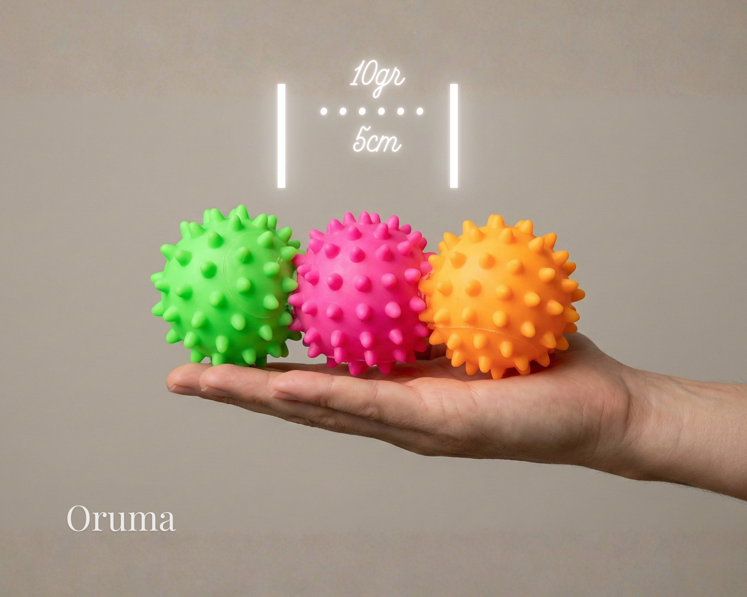 ORUMA | Pelota Perro (Púas) | Masticación
