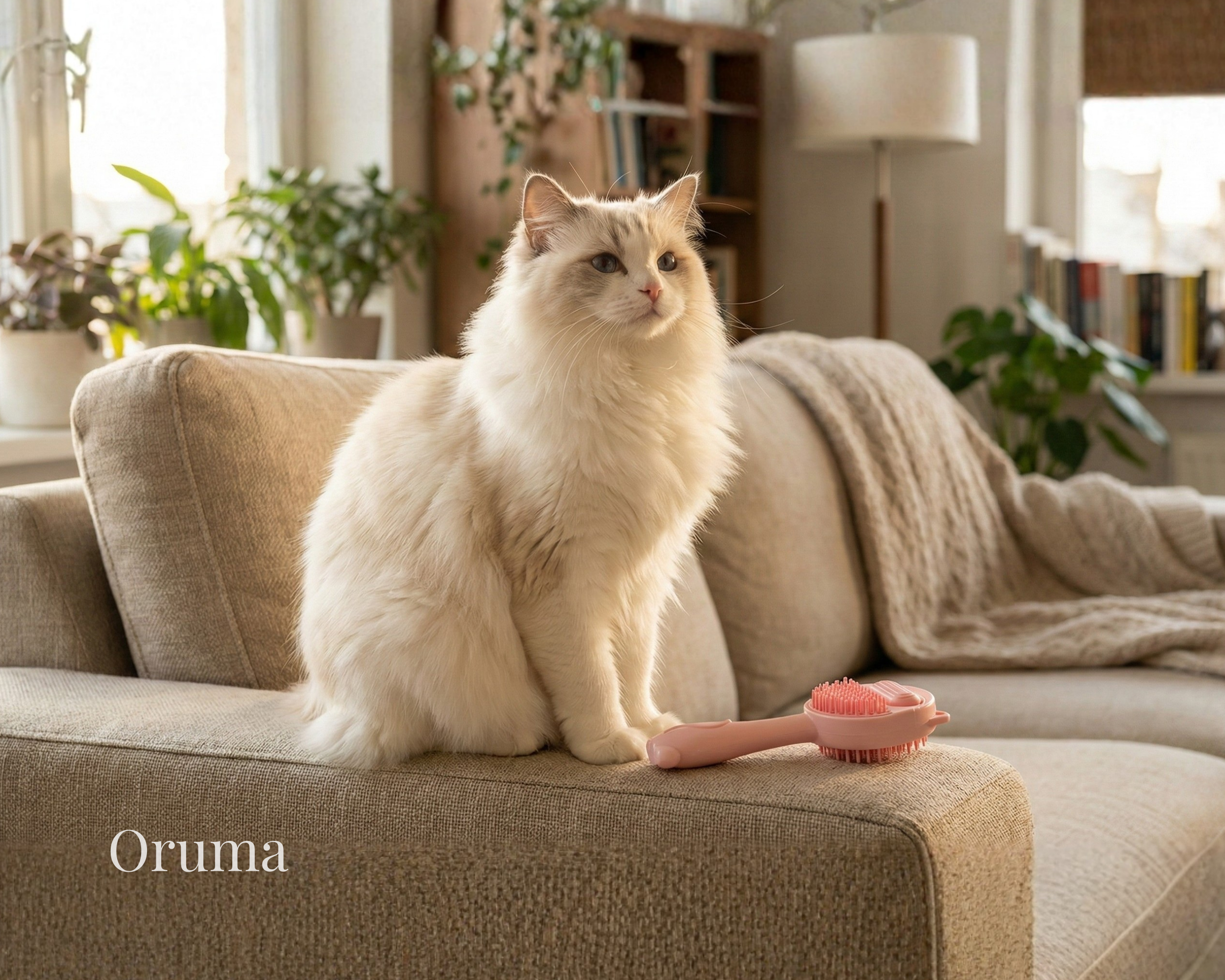 ORUMA | Cepillo Gato (Autolimpiable)