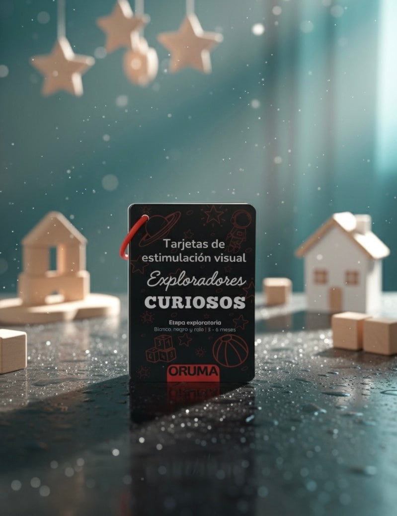 ORUMA | Cartas Contraste (3-6M) B/N/R