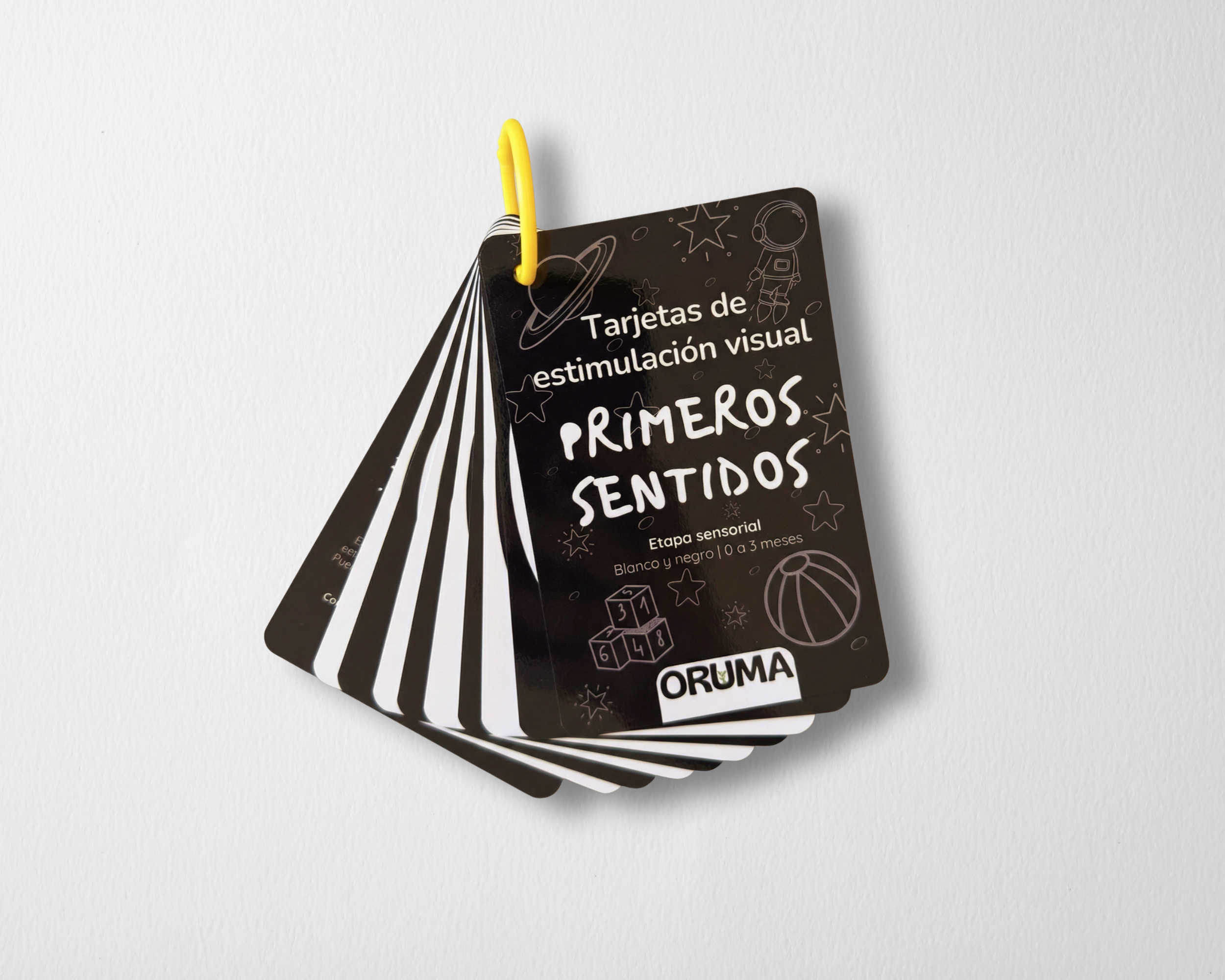 ORUMA | Cartas Contraste (0-3M) B/N