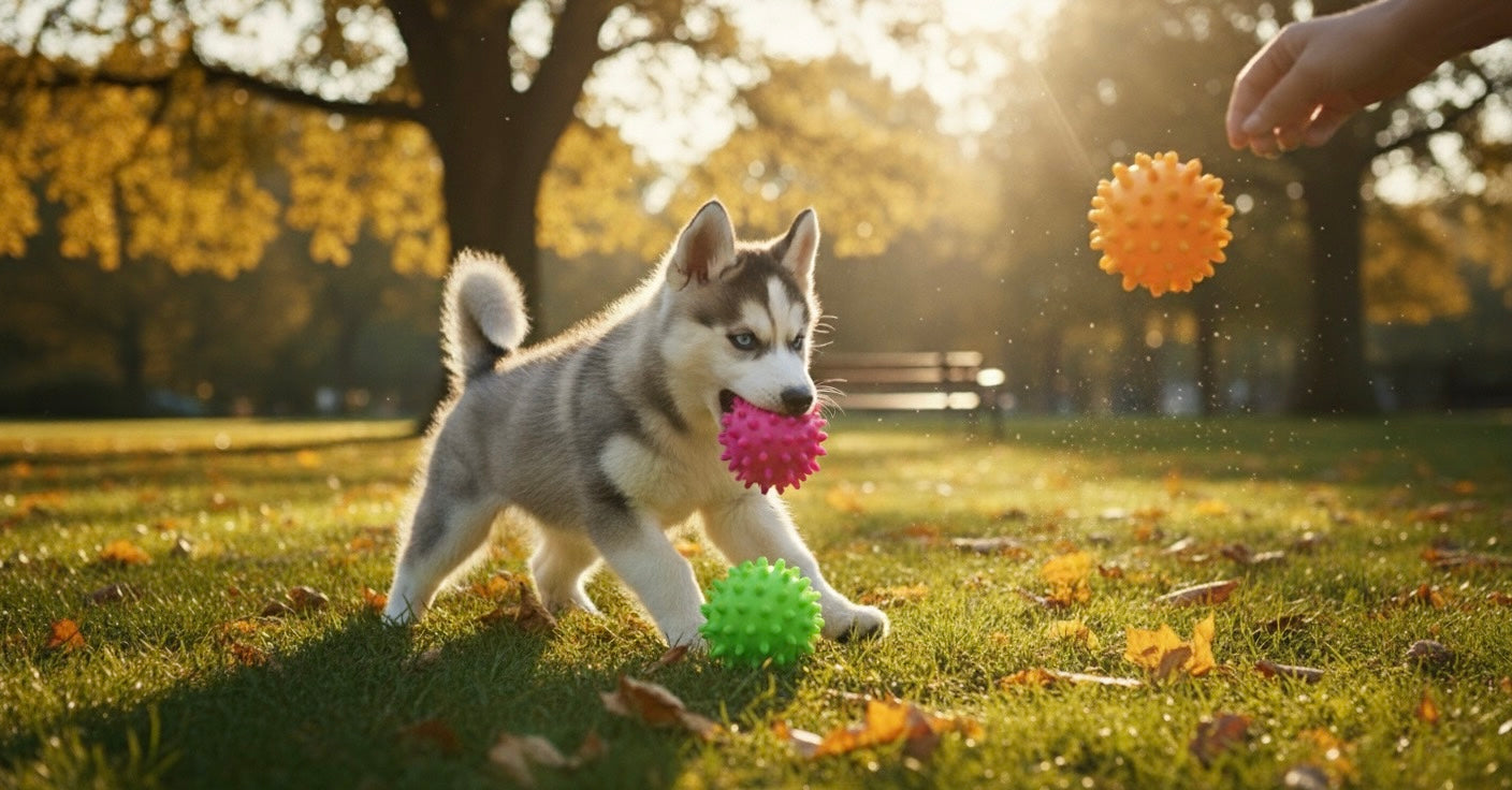 ORUMA | Pelota Perro (Púas) | Masticación