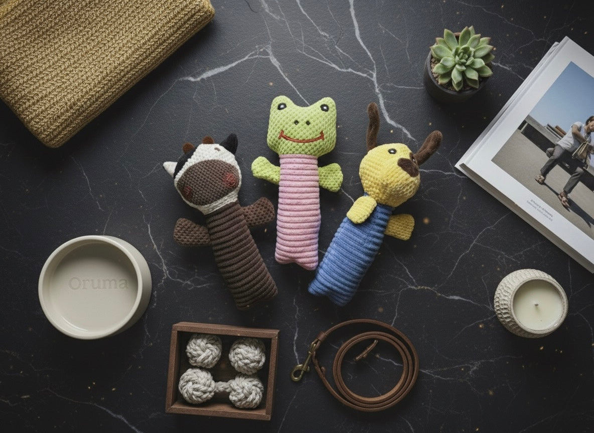 ORUMA | Peluche Perro (Animales) | Juego Suave