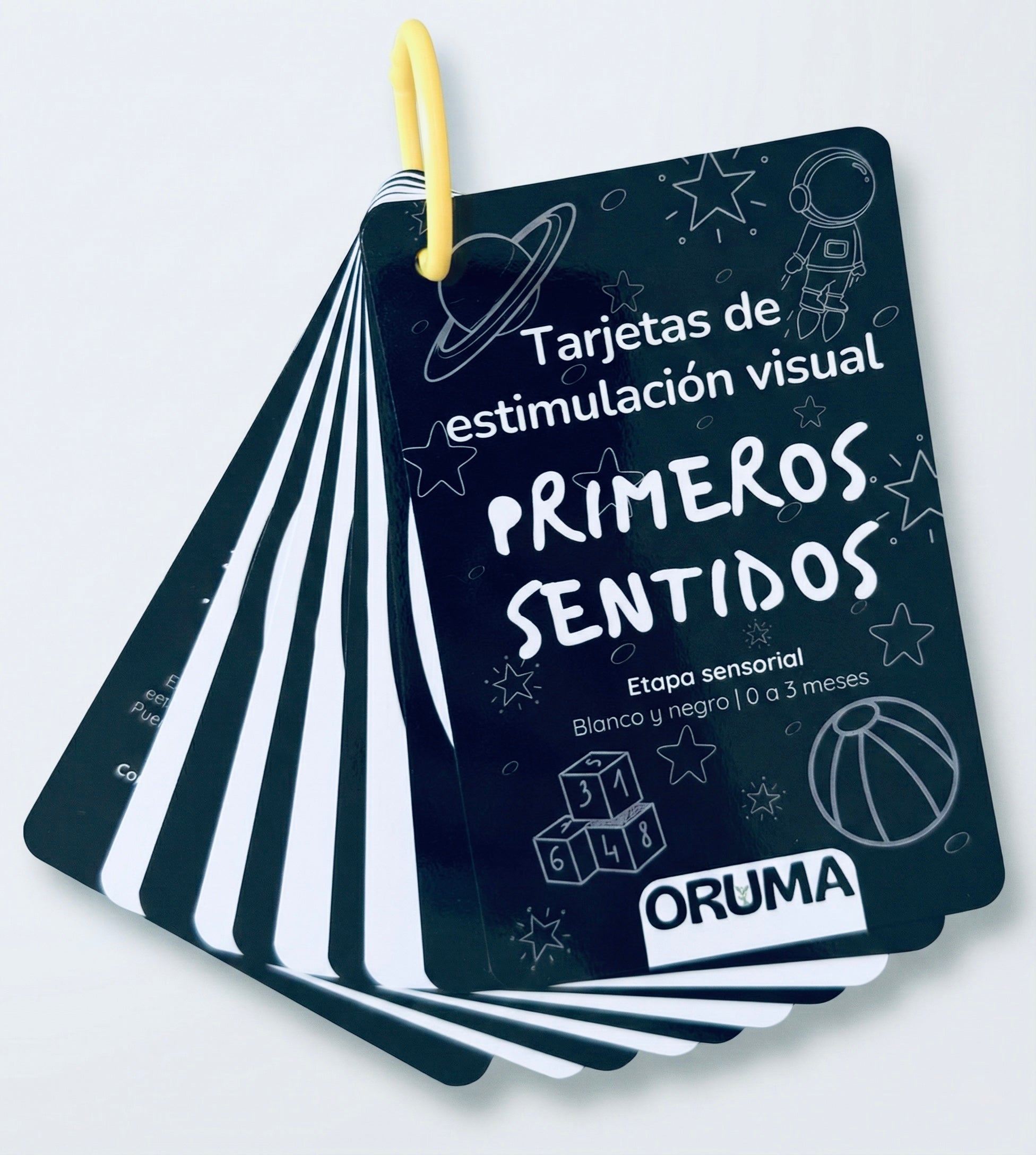ORUMA | Cartas Contraste (0-3M) B/N